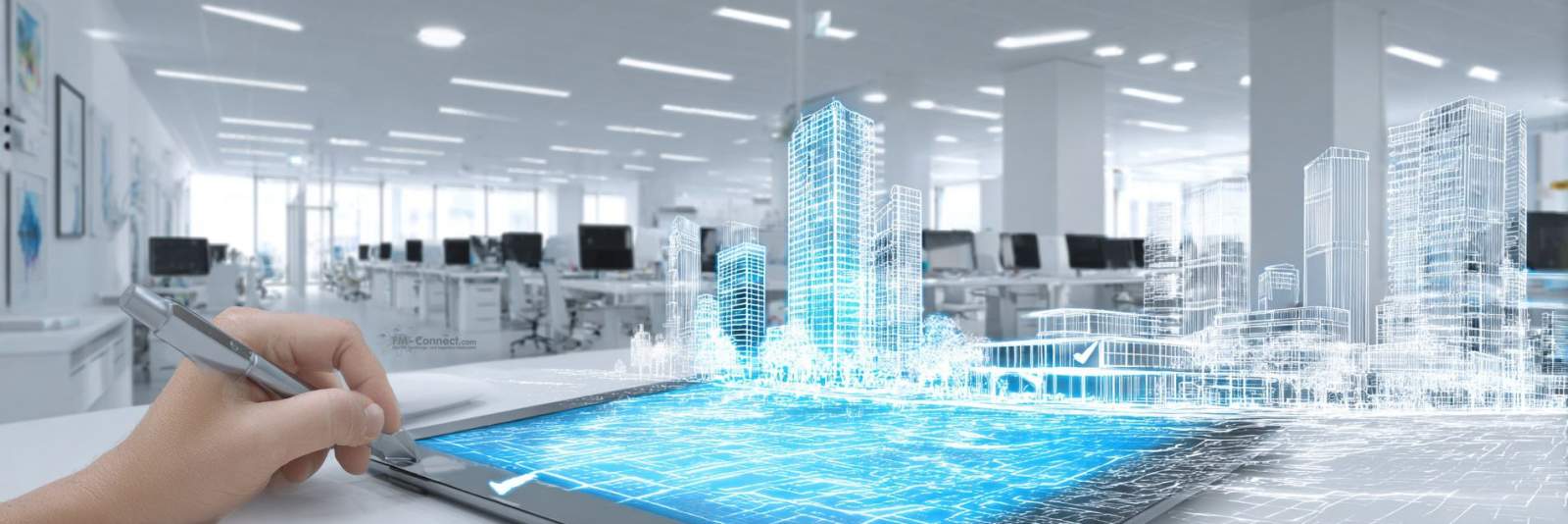 Arbeitsplatz-Managementsystem für Flächenmanagement