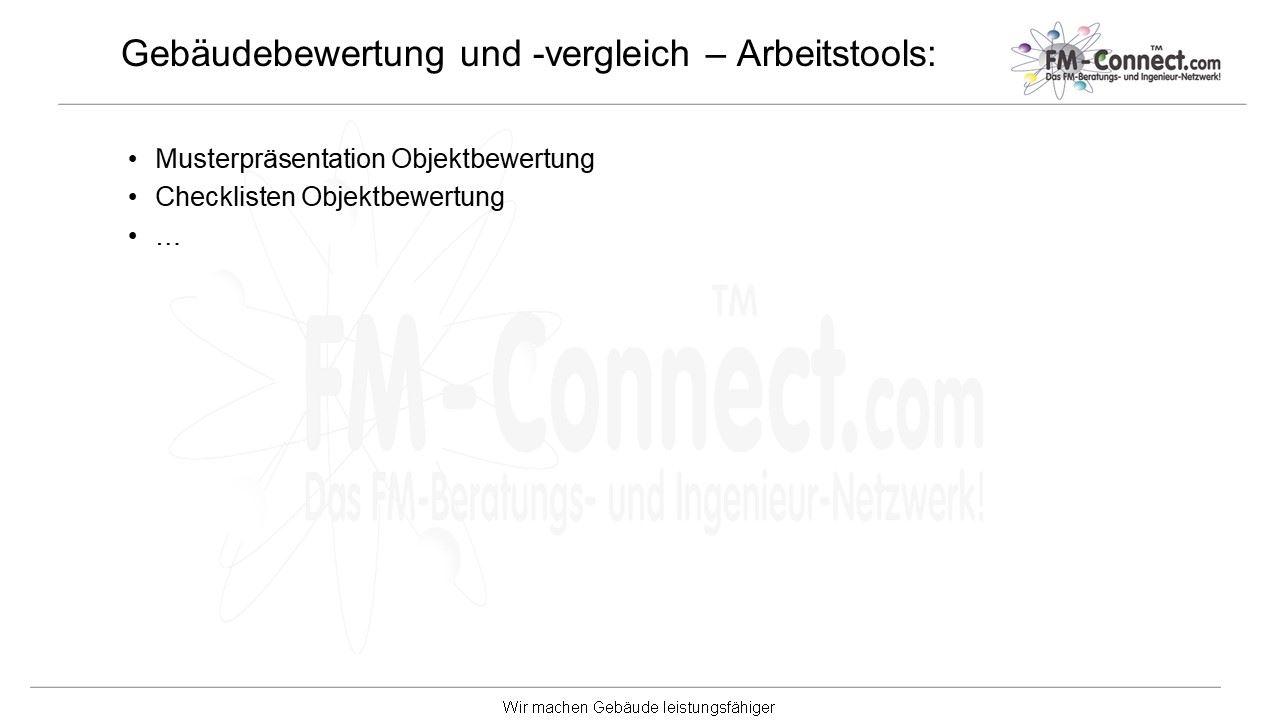 Gebaeudebewertung Arbeitstools