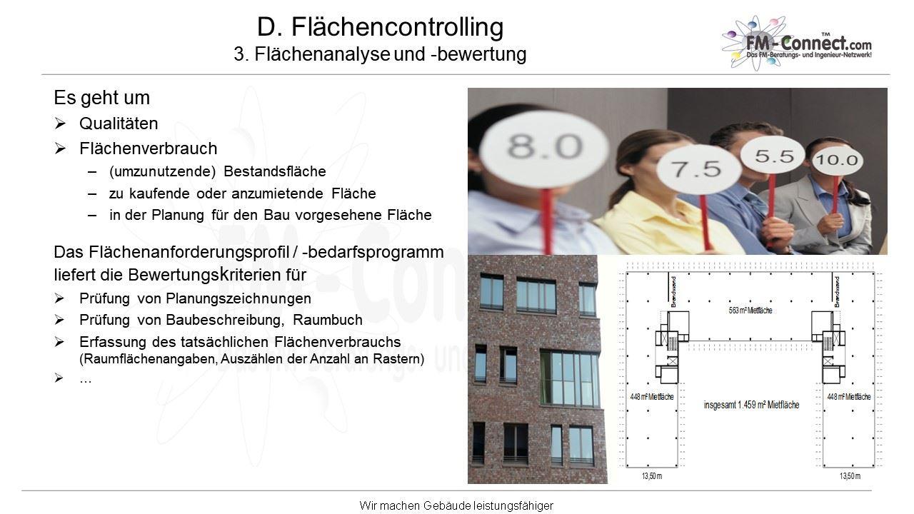 Experten bewerten unter festgelegten Kriterien eine Flaeche eines Buerogebaeudes mit Hilfe eines Bestandsplans